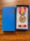 Sealed National Defense Service Medal Pendant With Original Box and US Navy Honorable Discharge Pin