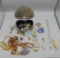 Costume Jewelry And Heart Jewelry Box