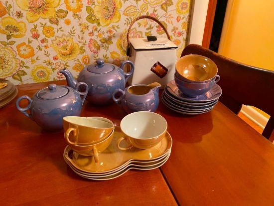 Japan China, Lustre Tea Set