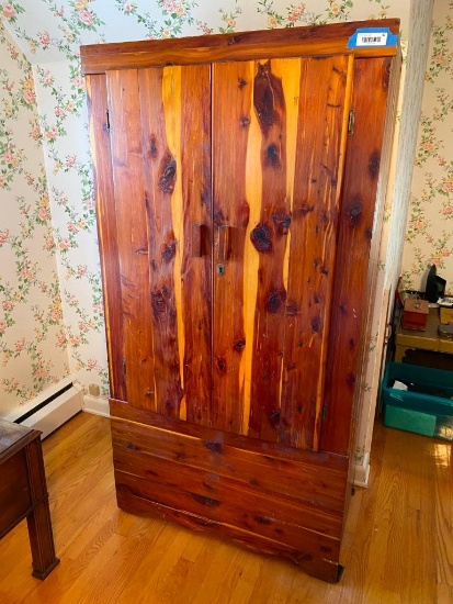 2 Door Cedar Wardrobe