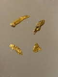 (4) Gold Nuggets