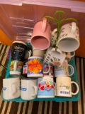 Coffee Mugs & 2 Coffee Trees