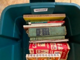 Tote of Cookbooks