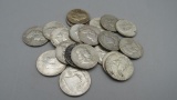(20) Franklin & Kennedy Half Dollars