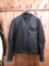 Kerr Leather Motorcycle Jacket Size 42 w/ Removable Liner
