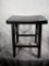 Black Painted Hardwood Stool