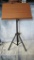 Sheet Music Stand w/ Quick Lock Tripod