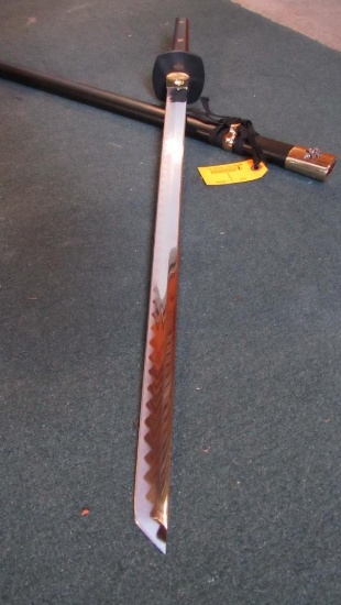Fixed Blade Oriental Style Sword 23" Blade