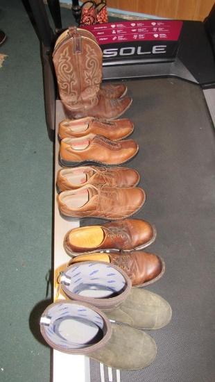 (5) Pair of Mens Boots & Shoes