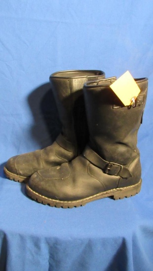 Pair of TCX Leather Riding Boots w/Ankle Cup & Enduro Sole
