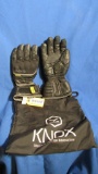 Pair of Knox Mod. Zero 3 Motorcycle Gloves Size Med.