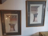 (2) Architectural Framed Prints