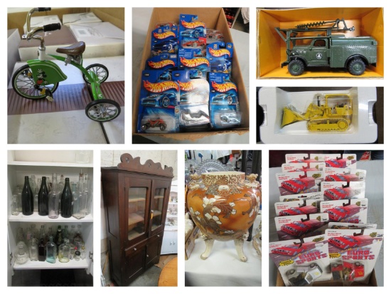 (1467) Diecast, Antiques & Household