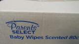 (2) Cases of Scented Baby Wipes-80 Count Each