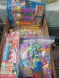 Quantity of Collectible Pez Dispensers w/ Candy