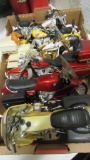 (6) Die Cast Collectible Motorcycles