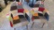 (2) MCM Patchwork Upholstered Arm Chairs, Homedotdot