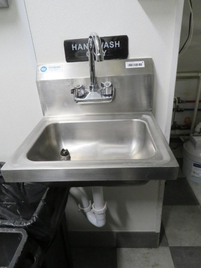 Stainless Steel Wall Mount Hand Wash Sink