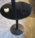 West Elm Contemporary Glass Top Table