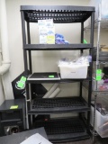 (2) Poly Storage Shelves