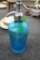 Vintage Blue Seltzer Bottle