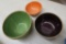 (3) Vintage Ceramic Bowls