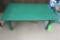 Green Painted Coffee Table