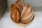 Wooden Salad Bowl Set