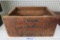 Vintage Wooden Advertising Box