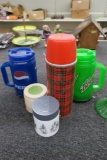 (5) Piece Cup Thermos Lot