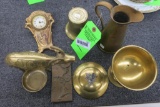 (8) Brass?? Decor Items