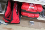 (3) Milwaukee Empty Tool Cases & Bag