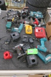 Large Cordless Tool Lot