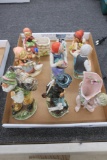 (9) Ceramic Figurine Lot