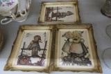 (3) Original Hummel Prints