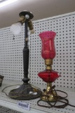 (2) Vintage Lamps