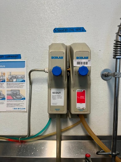 ECOLAB Product Dispensers, Tork & ECOLAB Chemicals