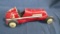 Great Vintage Metal Race Car