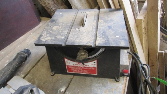 Dremel Mod. 580 4" Table Saw