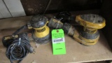 (2) DeWalt Orbital Sanders
