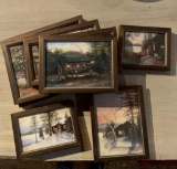 (7) Small Lake Placid Giclees