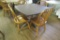Restaurant Style Dining Table w/ 4 Matching Chairs