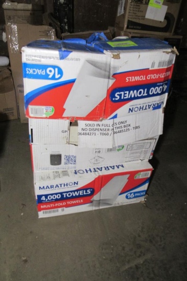 (3) Cases of Georgia Pacific Multifold Paper Towels
