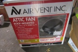 Air Vent Inc. Mod. ASRHPBK Attic Fan