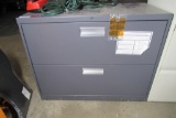 2 Drawer Lateral Filing Cabinet w/Key New