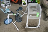 Little Tikes Training Bike on Stand & High Chair
