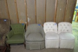 (4) Upholstered Side Chairs