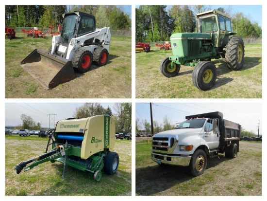 (1459) Tractor, Skid Steer & Farm Equipment
