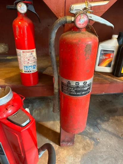 (3) Fire Extinguishers, BC Ansul & (2) ABC
