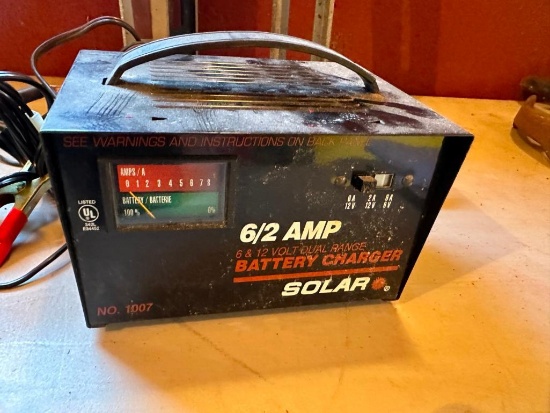 (3) Battery Chargers Solar 6/2 Amp.